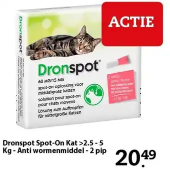 Pets Place Dronspot Anti wormenmiddel aanbieding