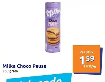 Action Milka Choco Pause aanbieding