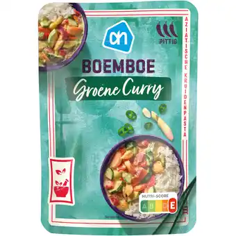 Albert Heijn AH Boemboe groene curry aanbieding