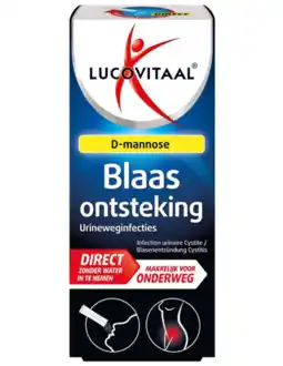 De Online Drogist Lucovitaal Blaasontsteking Sachets aanbieding