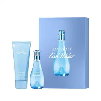 Douglas Davidoff Cool Water Woman Cool Water Woman Eau de Toilette 30ml + Bodylotion 75ml aanbieding