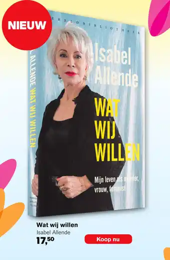 AKO Wat wij willen isabel allende aanbieding