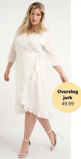 MS Mode Overslag jurk aanbieding