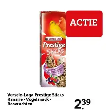 Pets Place Versele-Laga Prestige Sticks Kanarie aanbieding