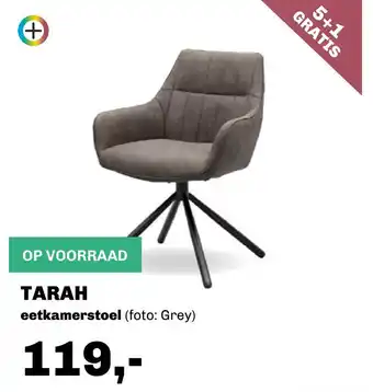 Trendhopper Eetkamerstoel tarah grey aanbieding