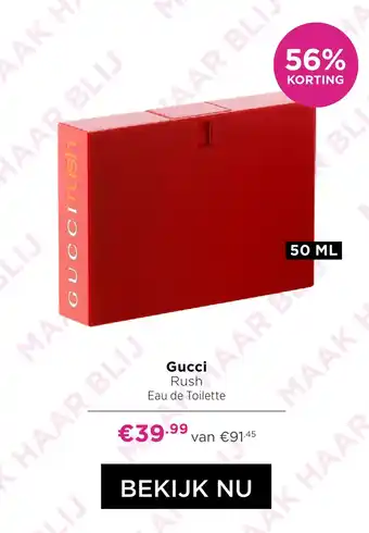 ICI Paris XL Gucci rush eau de toilette aanbieding