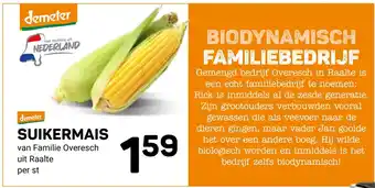 Ekoplaza SUIKERMAIS aanbieding