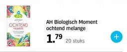 Albert Heijn AH Biologisch Moment ochtend melange 20 stuks aanbieding