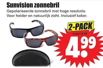 Dirk Sunvision zonnebril aanbieding