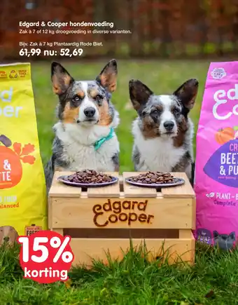 Maxi Zoo Edgard & Cooper hondenvoeding aanbieding