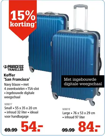 Marskramer Koffer 'san francisco' aanbieding