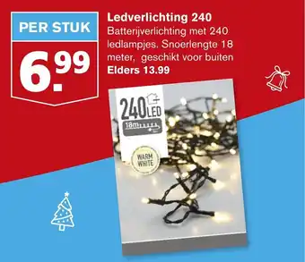 Hoogvliet Ledverlichting 240 aanbieding