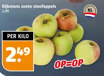 Poiesz Dijkmans zoete stoofappels aanbieding