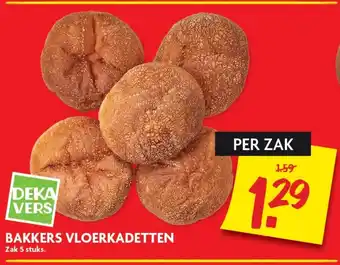 Dekamarkt Dekavers Bakkers vloerkadetten 5st aanbieding