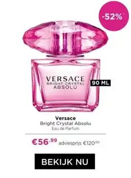 ICI Paris XL Versace Bright Crystal Absolu aanbieding