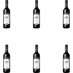 Albert Heijn Hardys Bin 343 cabernet shiraz 6-pack aanbieding