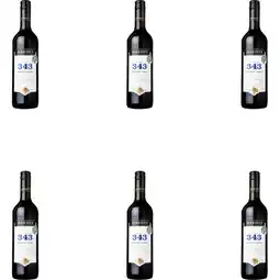 Albert Heijn Hardys Bin 343 cabernet shiraz 6-pack aanbieding