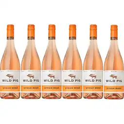 Albert Heijn Wild Pig Syrah rosé 6-pack aanbieding