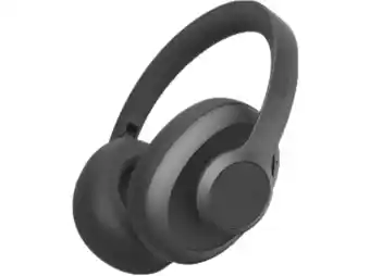 MediaMarkt Fresh 'n Rebel Clam Ace Draadloze Koptelefoon Met Noise Cancelling Hoofdtelefoon Grijs aanbieding