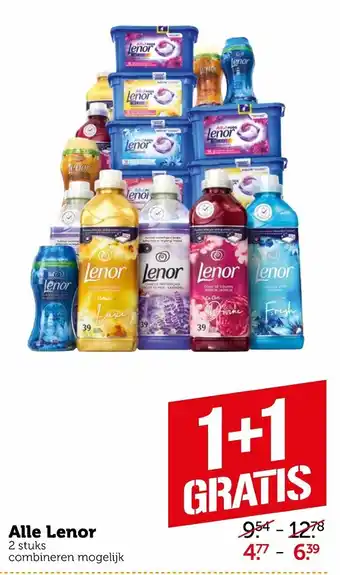 Coop Lenor 2 st aanbieding