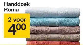 Zeeman Handdoeken Roma 2-pak aanbieding