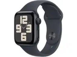 MediaMarkt Apple Watch Se GPs 40mm Midnight Sport Band M/l Smartwatch Aluminium aanbieding