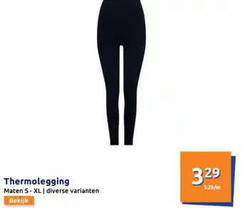 Action Thermolegging aanbieding