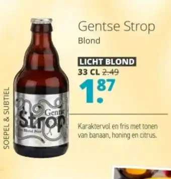 Mitra Gentse Strop Blond aanbieding