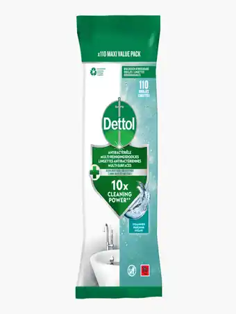 Flink Dettol Maxi Doekjes Ocean 110 St aanbieding