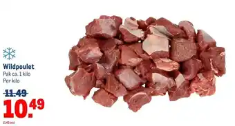 Makro Wildpoulet aanbieding