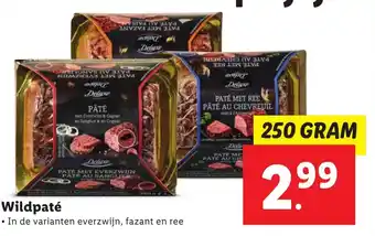 Lidl Wildpaté aanbieding