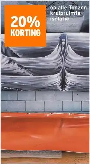 GAMMA op alle Tonzon kruipruimte isolatie aanbieding