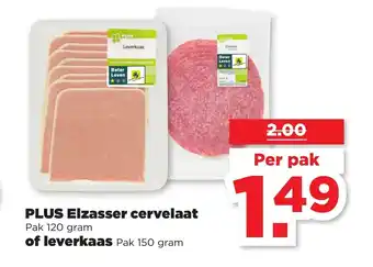 PLUS Elzasser Corvelaat per pak aanbieding