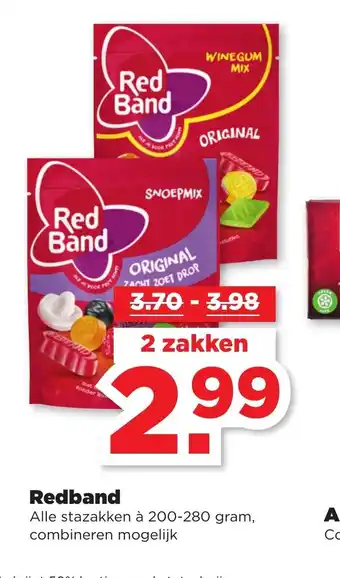 PLUS Redband 200-280 gram aanbieding