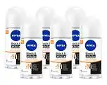 De Online Drogist Nivea Black & White Invisible Ultimate Impact Deoroller Multiverpakking aanbieding