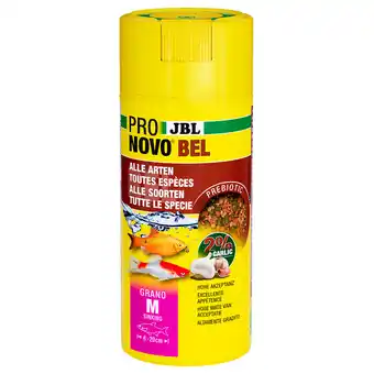 Zooplus 2x 250 ml JBL ProNovo Bel Grano M visvoer aanbieding