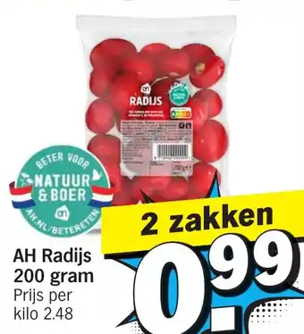 Albert Heijn Radijs aanbieding