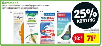 Kruidvat Oorsmeer aanbieding