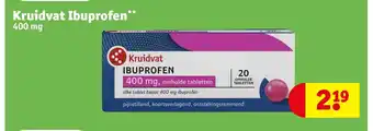 Kruidvat Ibuprofen aanbieding