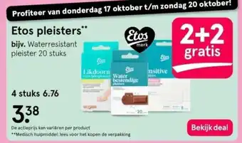 Etos pleisters aanbieding