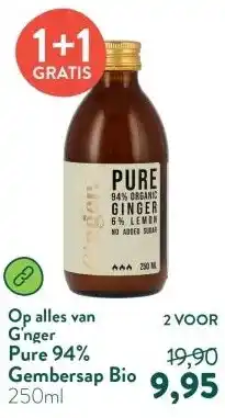 Holland & Barrett Pure 94% Gembersap Bio aanbieding