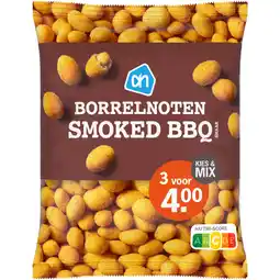 Albert Heijn AH Borrelnoten smoked BBQ smaak aanbieding