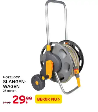 Praxis Hozelock Slangenwagen aanbieding