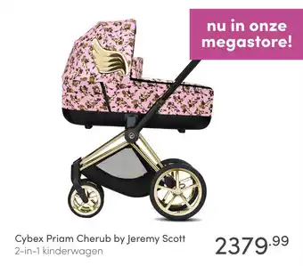 Baby & Tiener Cybex Priam Cherub by Jeremy Scott 2-in-1 kinderwagen aanbieding