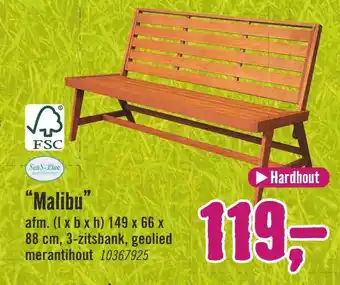 Hornbach "Malibu" 19 aanbieding