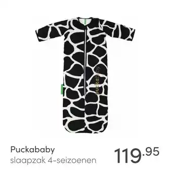 Baby & Tiener Puckababy slaapzak 4-seizoenen aanbieding