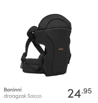 Baby & Tiener Baninni draagzak Sacco aanbieding