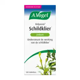 De Online Drogist A.Vogel Kelpasan Schildklier Jodium Tabletten aanbieding