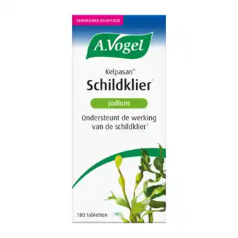 De Online Drogist A.Vogel Kelpasan Schildklier Jodium Tabletten aanbieding
