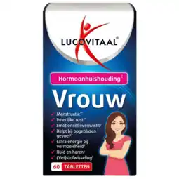 De Online Drogist Lucovitaal Vrouw Hormoonhuishouding Tabletten aanbieding